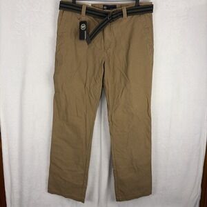Weatherproof Jeans Mens 5 Pocket Utility Pants Khaki Size 36x32 NWT
